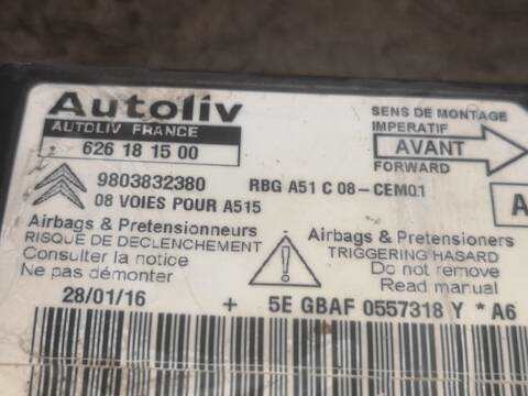 Centralita Airbag Citroen C3 HMZ