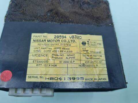 Foto 2ª: Centralita Motor ECU Nissan Patrol GR S 129CV 95KW [RD28] (1998)