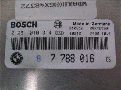 Foto 2ª: Centralita Motor ECU Bmw Serie 5 518 3.0 530D BERLINA 193CV 142KW [30-6D-1D] (2001)