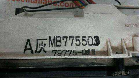 Foto 2ª: Cuadro de Instrumentos Mitsubishi Montero VERSION INDEFINIDA (1992)