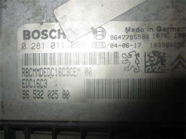 Foto 2ª: Centralita Motor ECU Peugeot 206 1.4 HDI ECO 70 [8HX (DV4TD)]