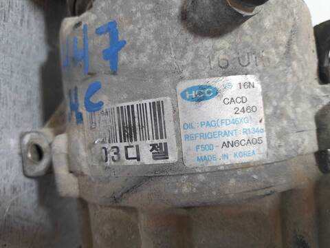 Foto 2ª: Compresor Aire Acondicionado Kia Ceed CONCEPT 90CV 66KW [D4FBL] (2008)