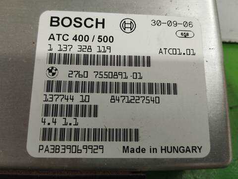 Foto 3ª: Centralita Motor ECU Bmw X3 2.0 16V DIESEL CAT 150CV 110KW [M47T2] (2006)
