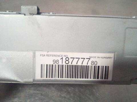 Foto 2ª: Sistema Audio Radio CD Peugeot Expert PRO STANDARD 116CV 85KW FURGON [BH01] (2016)