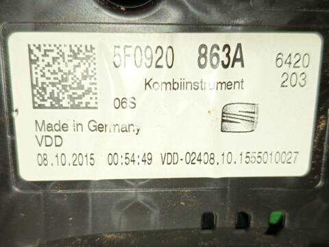 Cuadro de Instrumentos Seat Leon 2.0 TDI