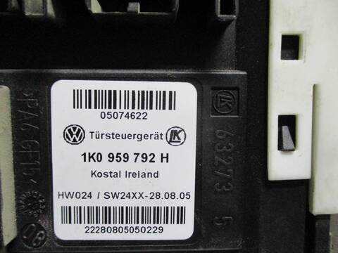 Foto 3ª: Elevalunas Eléctrico Delantero Izquierdo Seat Leon COMFORT LIMITED 105CV 77KW [BXE] (2007)