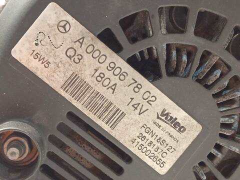 Foto 4ª: Alternador Mercedes Clase C 160 C 220 CDI BLUETEC 205.004) 170CV 125KW [651921] (2015)