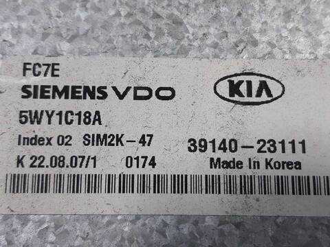 Foto 3ª: Centralita Motor ECU Kia Ceed ACTIVE 122CV 90KW [G4GC] (2008)
