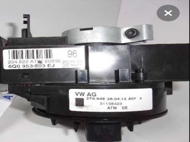 Foto 2ª: Anillo Airbag Volkswagen Polo CAYB (2012)