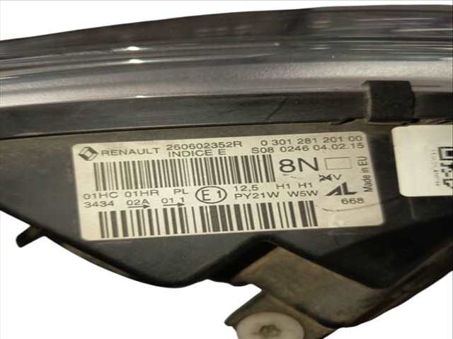 Foto 3ª: Piloto Delantero Derecho Renault Captur 1.5 DCI 90 J5N4 J5M5 J5MW J5M6 J5AL J5AJ) (2013)