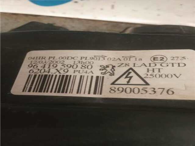 Foto 2ª: Faro Izquierdo Peugeot 607 2.2 HDI [4HX (DW12TED4/FAP)]