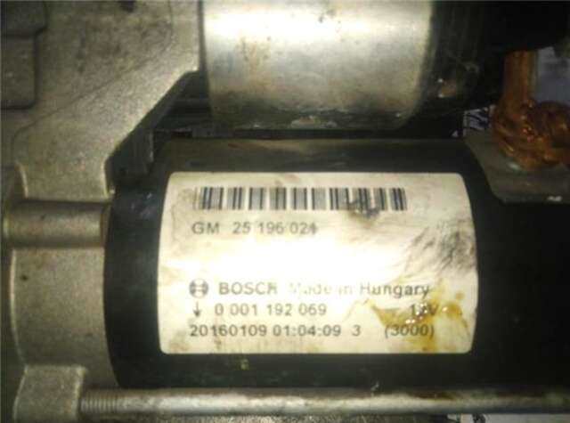 Foto 1ª: Motor de Arranque Opel Corsa 1.4 COLOR EDITION [1.4 LTR. - 66 KW]