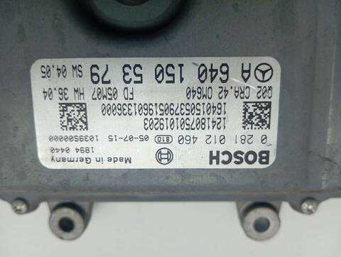 Foto 3ª: Centralita Motor ECU Mercedes Clase B 150 2.0 CDI CAT 140CV 103KW [OM640941] (2009)