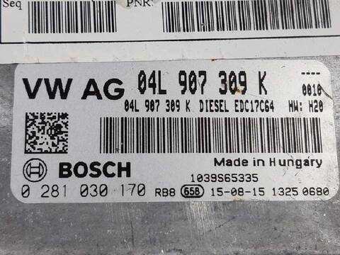 Foto 3ª: Centralita Motor ECU Seat Alhambra STYLE ADVANCED 184CV 135KW [CUWA] (2015)