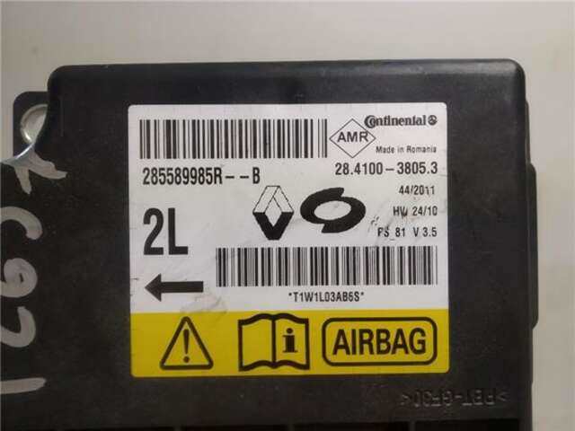 Foto 3ª: Centralita Airbag Renault Fluence EL (68 CV) [5AM 40]