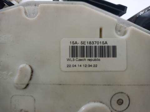 Foto 2ª: Cerradura Puerta Delantera Izquierda Skoda Yeti ACTIVE 105CV 77KW [CBZB] (2014)