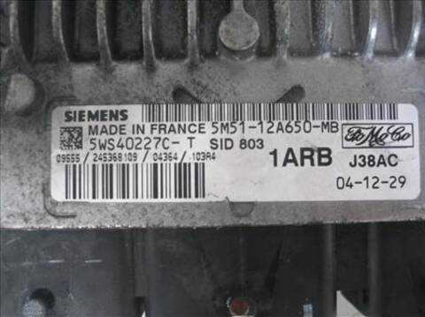 Foto 2ª: Centralita Motor ECU Ford Focus 2.0 TDCI 136CV 100KW FAMILIAR [G6DA] (2005)