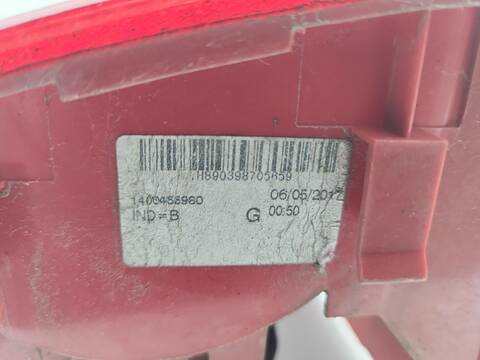 Foto 2ª: Piloto Trasero Izquierdo Peugeot Expert 2.0 HDI 130 128CV 94KW FURGONETA [RH02] (2014)