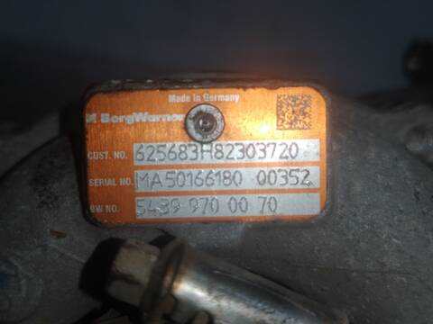 Turbocompresor Renault Megane K9K832 BERLINA III BERLINA 5P