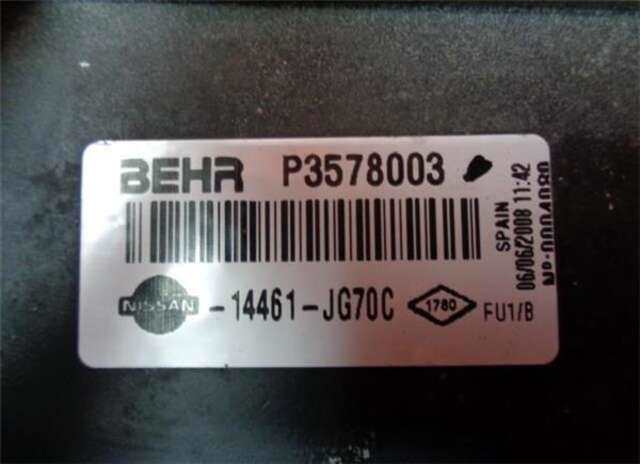 Foto 1ª: Intercooler Nissan X-Trail 2.0 DCI (T31)(03.2007-_) [M9R]