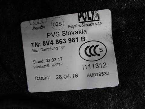 Foto 3ª: Tapizados Cartoneras Audi A3 30 TDI BASICO 115CV 85KW [DDY] (2018)