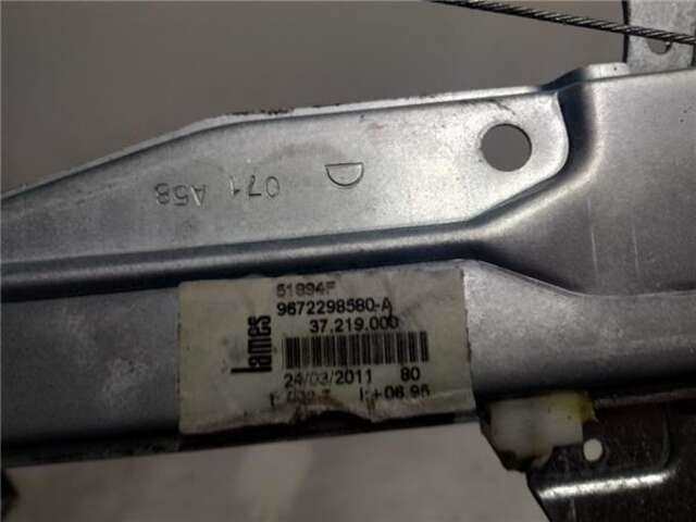 Foto 3ª: Elevalunas Eléctrico Trasero Derecho Citroen C3 1.6 HDI FAP (92 CV) PICASSO [9HP]