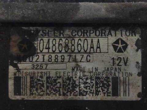 Foto 3ª: Motor de Arranque Chrysler Grand Voyager 2.8 CRD (2007)