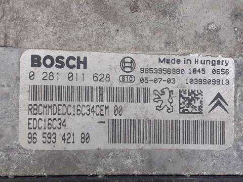 Foto 3ª: Centralita Motor ECU Peugeot 206 CC 109CV 80KW [9HZDV6TED4] (2005)