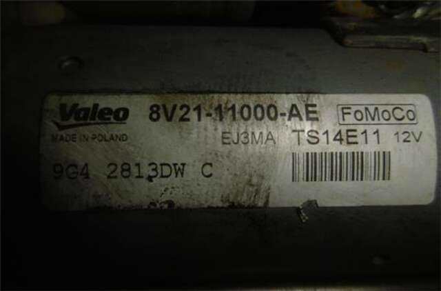 Motor de Arranque Ford EcoSport 1.5 TITANIUM [1.5 LTR. - 66 KW TDCI CAT]
