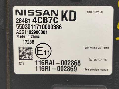 Foto 3ª: Centralita Motor ECU Nissan X-Trail M9R868 T32) (2018)