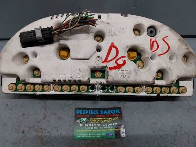 Foto 3ª: Cuadro de Instrumentos Mercedes Clase ML 320 G G-112.942 (2002)