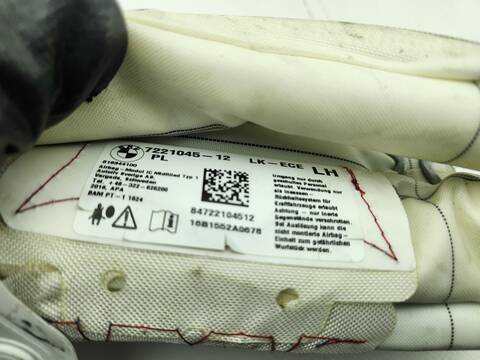 Foto 3ª: Airbag Cortina Delantero Izquierdo Bmw Serie 1 114 116D 116CV 85KW [B37D15A] (2016)