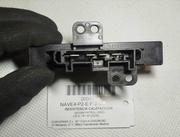 Foto 4ª: Calefacción Nissan Patrol 3.0 DI Y61 5P [ZD30] (2002)