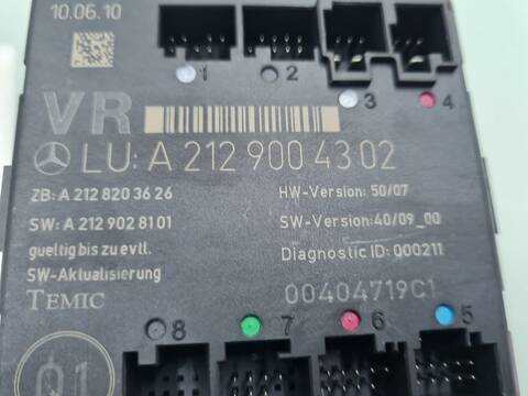 Foto 3ª: Centralita Motor ECU Mercedes Clase C 160 2.1 CDI CAT BERLINA 170CV 125KW [OM651911] (2010)