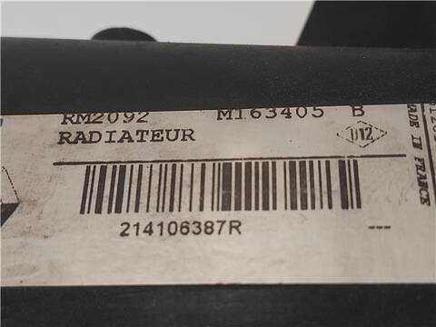 Foto 3ª: Radiador Motor Renault Scenic 1.5 DCI 95CV 70KW [K9K 846] (2014)