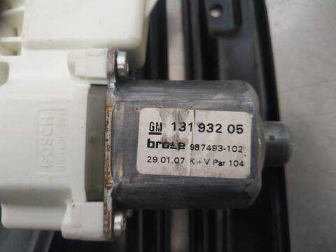 Foto 2ª: Elevalunas Manual Trasero Izquierdo Opel Astra COSMO 140CV 103KW [Z18XER] (2007)