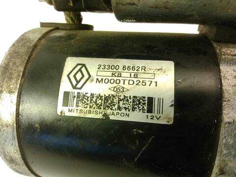 Foto 2ª: Motor de Arranque Renault Kadjar 1.3 TCE 140 [H5H 470] (2015)
