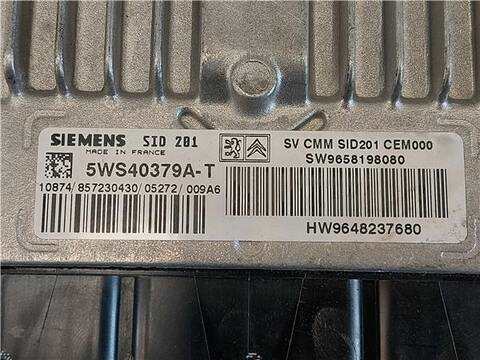 Foto 3ª: Centralita Motor ECU Citroen C6 2.7 HDI 204CV 150KW [D-UHZ] (2006)