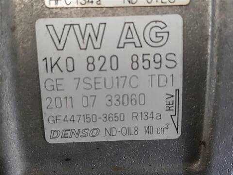 Foto 3ª: Compresor Aire Acondicionado Volkswagen Passat 1.8 ADVANCE BERLINA 160CV 118KW [CDAA] (2011)