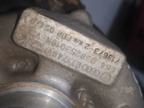 Foto 2ª: Turbocompresor Seat Toledo ASV (2002)