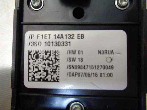 Foto 4ª: Botonera Elevalunas Ford Fiesta BLACK EDITION 82CV 60KW [SNJD] (2015)