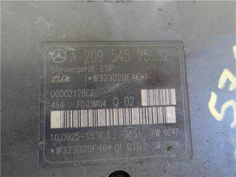 Foto 3ª: Abs Mercedes Clase C 160 2.7 270 CDI 203.016) BERLINA 170CV 125KW [OM 612.962] (2002)