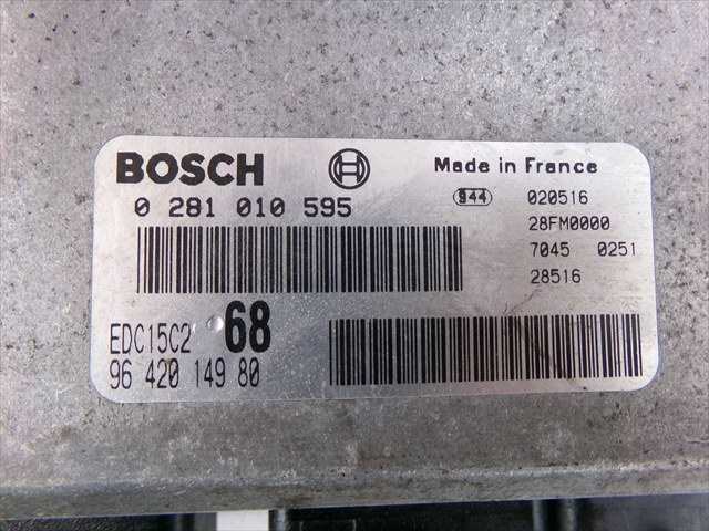 Foto 2ª: Centralita Motor ECU Citroen Xsara 2.0 HDI 1999-2010 [RHY] (2002)