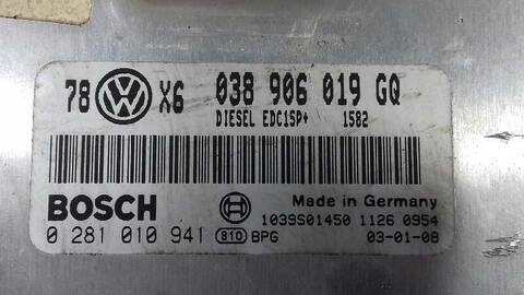 Foto 3ª: Centralita Motor ECU Volkswagen Passat ADVANCE BERLINA 130CV 96KW [AVF] (2003)