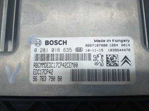 Foto 3ª: Centralita Motor ECU Citroen C5 EXCLUSIVE BERLINA 204CV 150KW [4HLDW12C] (2010)