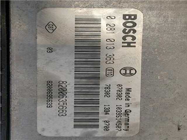 Foto 3ª: Centralita Motor ECU Renault Master 2.5 L1H1 CAJA CERRADA 3.3 TO 120CV 88KW FURGON [D/G9U A6] (2007)