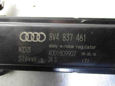 Foto 2ª: Elevalunas Eléctrico Delantero Izquierdo Audi A3 30 TDI BASICO 115CV 85KW [DDY] (2018)