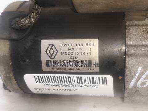 Motor de Arranque Renault Scenic K9KP732 JM)