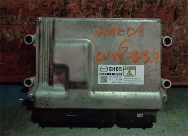 Centralita Motor ECU Mazda 6 2.2 DE 180CV SPORTIVE [2.2 LTR. - 132 KW TURBODIESEL CAT]