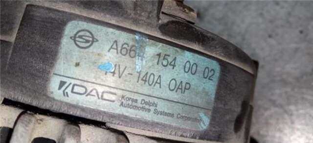Alternador Ssangyong Kyron 2.0 200 XDI [2.0 LTR. - 104 KW TD-KAT]